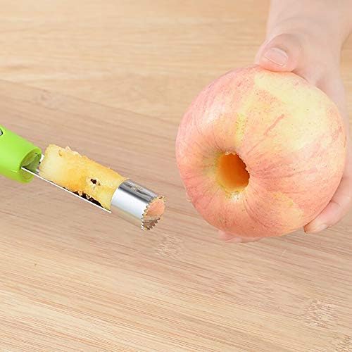 Stainless Steel Apple Corer Pear Corer Remover Tool with Sharp
