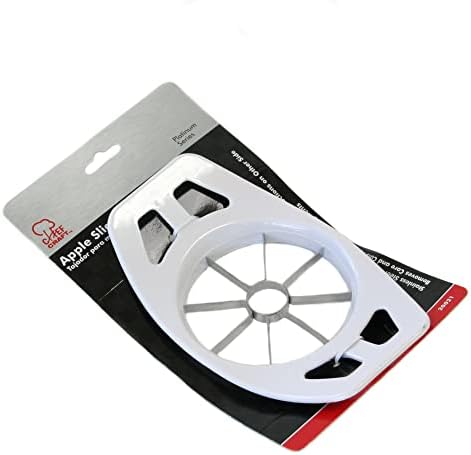 Chef Craft Select Stainless Steel Apple Slicer, 9 inch, White