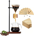 Spiral Pour Over Coffee Maker Set, Glass Dripper