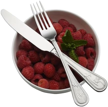 Towle Everyday Palm Breeze Flatware Service for 4, 20 Piece Set, 18/0