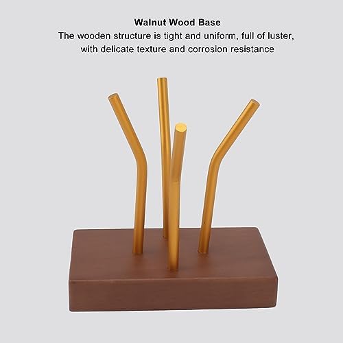 Coffee Filter Holder Wooden Base Coffee Paper Storage Rack Coffee