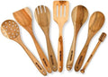 7-Piece Teak Wood Cooking Utensil Set