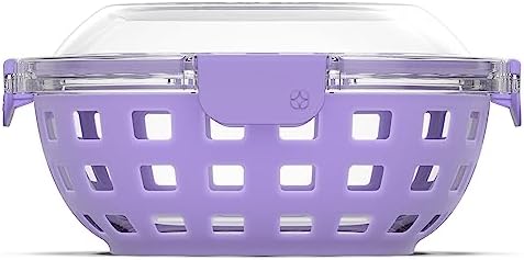 Ello DuraGlass Food Storage Glass Lunch Bowl Container - Meal Prep