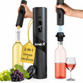 2‐in‐1 Electric Wine Opener & Wine Preserver COMBINED | Cool Wine Gift