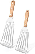 Joyfair Metal Fish Spatulas, 2 Pcs Stainless Steel Turner