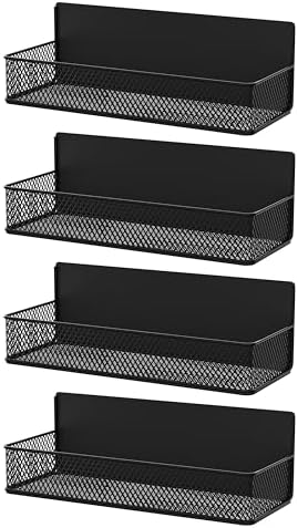 Magnetic Shelf Spice Rack for Fridge, Whiteboard and Washer Dryer