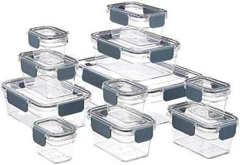 Amazon Basics Tritan Food Storage Containers, 11 Containers