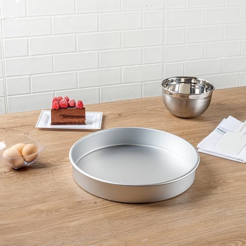 Restaurantware-Met Lux 12 x 2 Inch Straight-Sided Baking Tin, 1 Round