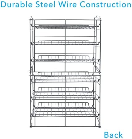 Atlantic Gravity-Fed Compact Double Canrack – Kitchen Organizer