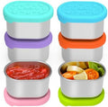 SOPHICO 3 oz Sauce Salad Dressing Container with Silicone