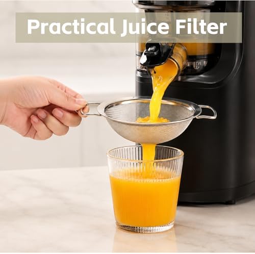 Pulp Strainer with Filter Bag for Nama J2, 304 Stainless Steel Fine