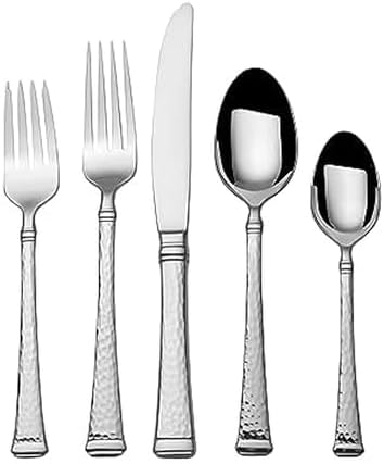 Mikasa Virtuoso 18/10 Stainless Steel Silverware Set, 65-Piece Cutlery
