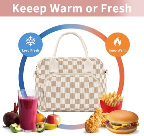Lunch Bag Women Lunch Box for Women Adult Cute Insulated Lunch Bag