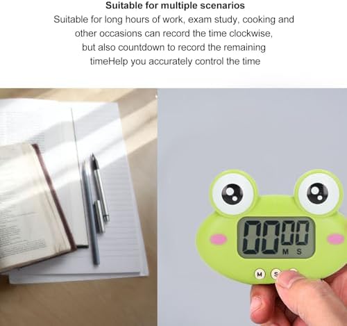 Cartoon Digital Kitchen Timer, Magnetic ABS
