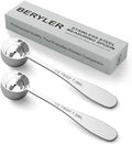 2PCS 1/2TBSP(7.5ML) Measuring Spoon, 18/8(304) Stainless Steel