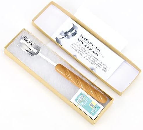 Breadtopia Bread Lame with 5 Blades & Storage Box | Premium Lame Bread