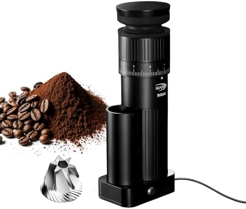 IKAPE Electric Coffee Grinder, 98 Grind Settings