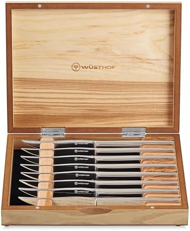 Wüsthof 8-Piece Stainless Mignon Steak Knife Set