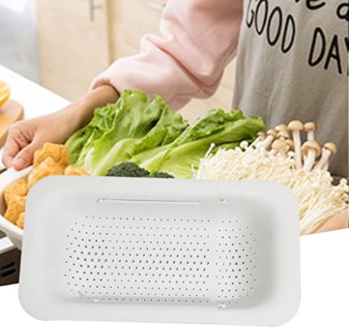 Baoblaze Colander Kitchen Extendable Strainer Fruits Vegetables Noodle