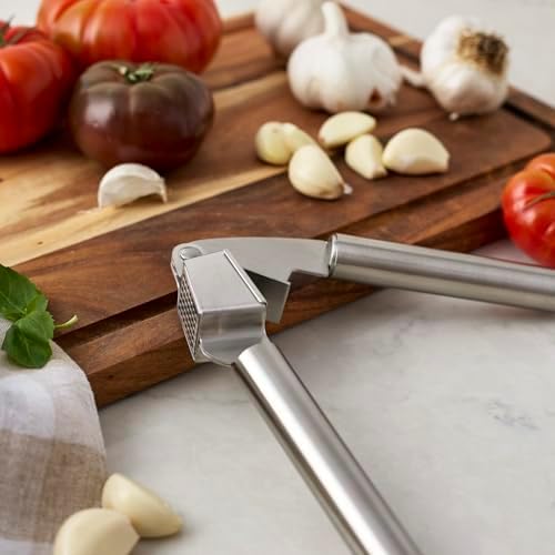 HENCKELS Stainless Steel Garlic Press
