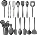 Silicone Cooking Utensil Set, -22°F to 446°F