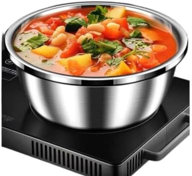 4.7 "*4.7 "*10.2 Dishwasher Safe Black Stainless Steel Nesting Mixing
