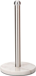 Heavy Weighted Paper Towel Holder, Easy One-Handed Design by Waydeli