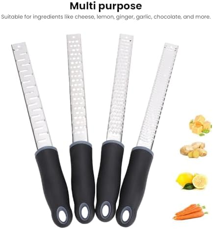 4PCS Lemon Zester 4 Different Graters Evenly Spaced Holes Cheese