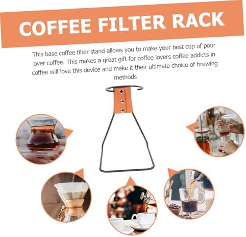 Adjustable Coffee Dripper Rack Metal Iron Stand for Manual Brew