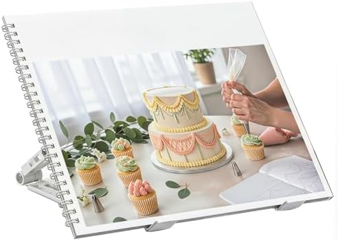 Cake Practice Decorating Board with Adjustable Stand Thickened