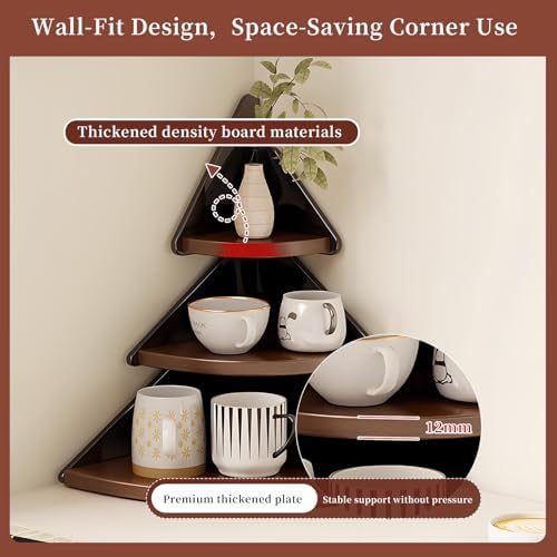 Coffee Mug Organizer Corner, Corner Coffee Mug Holder, Cup Organizer