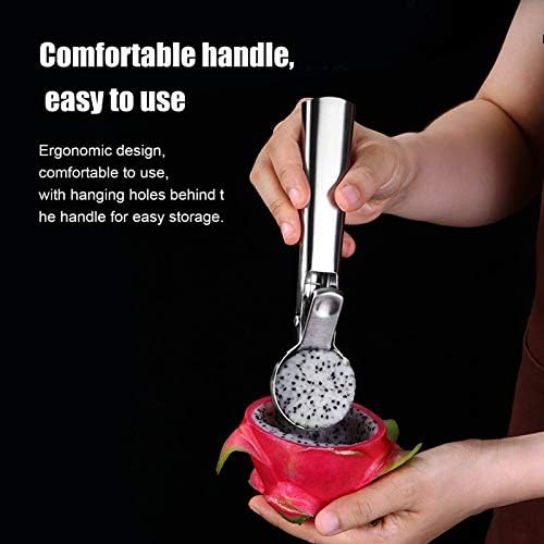 Ice Cream Scoop,Cookie Scoop Set,304 Stainless Steel Spoon Ice Cream