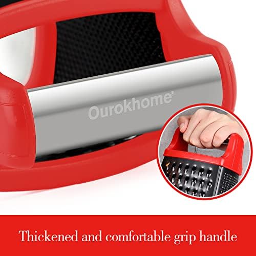 Ourokhome Dough Pastry Bench Cutter Scraper, Stainless Steel Pizza