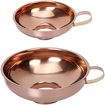 Canning Funnel, Stainless Steel Funnels for Kitchen Use, Wide-Mouth