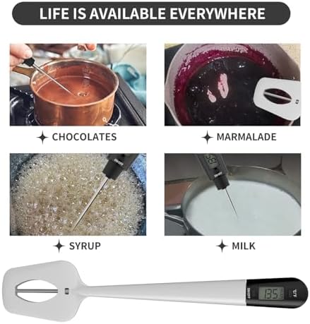 Efeng Digital Candy Thermometer Spatula with 9" Probe
