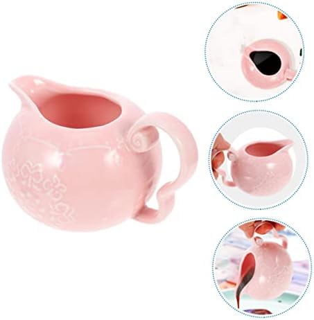 5pcs Ceramic Milk Jug Coffee Mug Set Espresso Pot Espresso Frothing