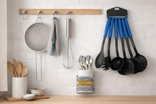 Kitchen Utensil Set 25-Piece Silicone Cooking Utensils wiht Stainless