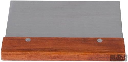 Chopper Scraper Dough Cutter Stainless Steel Griddle Tools Wood Handle