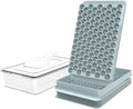 WIBIMEN Mini Ice Cube Trays for Freezer with Lid, 0.55" Pebble Ice