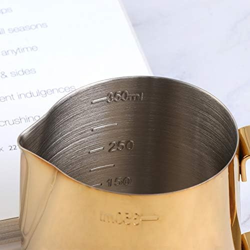 Milk Frother Cup Coffee Frothing Picher Barista Tools Stainless Steel