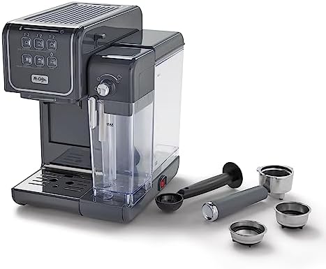 Mr. Coffee One-Touch CoffeeHouse+ Espresso Maker, 19-Bar Pump