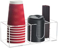 Acrylic Countertop Coffee Cup Holder