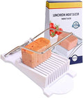 Stainless Steel Luncheon Meat & Egg Slicer, 10 Slices