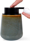 INGOFIN Ceramic Foaming Soap Dispenser -12oz Foam Hand Soap Dispenser