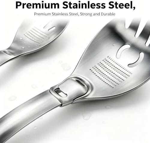 5-in-1 Stainless Steel Cooking Spoon, Multifunctional Stainless Steel