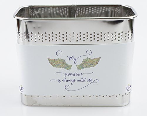 Stainless Steel Cutlery Utensil Holder (Medium Square) Chopsticks
