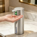 SUNLY Electric Liquid Soap Dispenser, 11.8oz Press-to-Dispense Soap