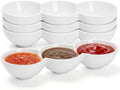 Yesland 3-Compartment Porcelain Serving Tray Set of 4-9 Inch Long