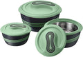 Pinnacle 3 pc Insulated Casserole Dish Set, Green