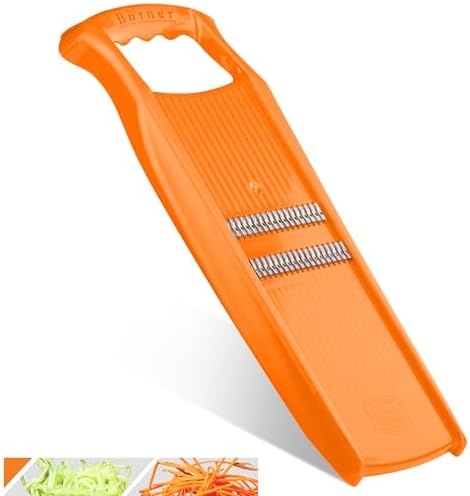 BORNER Roko PowerLine Vegetable Grater, Orange